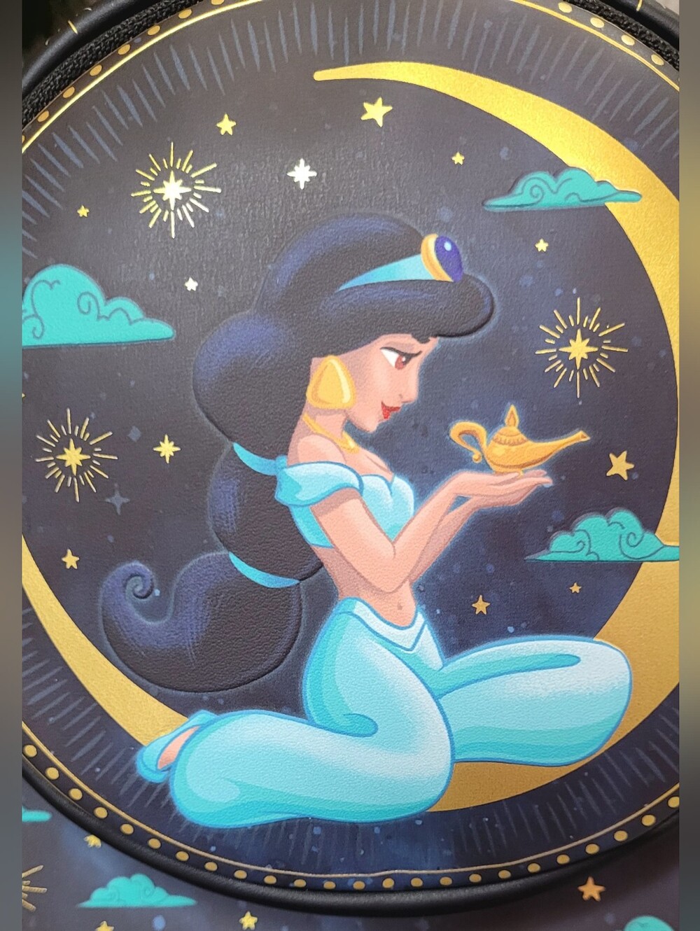 Loungefly Aladdin Exclusive Princess Jasmine Moonlit Palace Mini Backpack - Picture 3 of 8